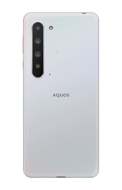 SHARP AQUOS R5G手機（圖／夏普提供）