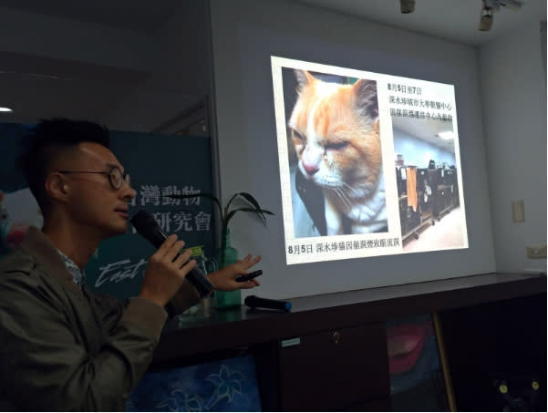 香港動物文化研究者陳嘉銘日前在台灣以「生命最後疆界？—從非洲野生動物圖像，看香港當下的動物劫難」為題，分享他因為一隻動物而開展出的不同生命旅程。   台灣動物保護學院/提供