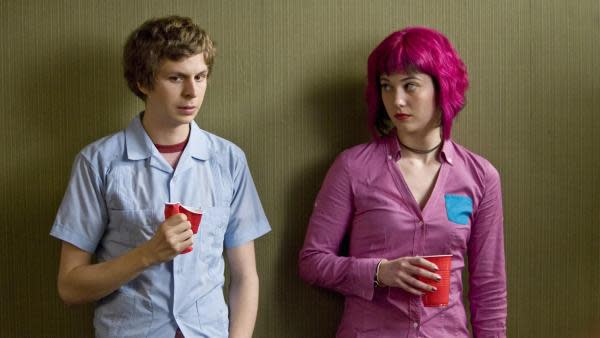 Michael Cera y Mary Elizabeth Winsted como Scott y Ramona (Crédito: Universal)