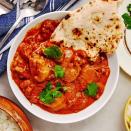 <p><a href="https://www.delish.com/uk/cooking/recipes/a29770946/easy-indian-butter-chicken-recipe/" rel="nofollow noopener" target="_blank" data-ylk="slk:Butter chicken;elm:context_link;itc:0;sec:content-canvas" class="link ">Butter chicken</a> is your favourite Indian takeaway dish that you can now make faster than delivery. Full of flavour, this dish will become a weekly staple. Chicken thighs become extremely tender under all the sauce that you'll want to soak up with plenty of naan. </p><p>Get the <a href="https://www.delish.com/uk/cooking/recipes/a29983380/instant-pot-butter-chicken-recipe/" rel="nofollow noopener" target="_blank" data-ylk="slk:Instant Pot Butter Chicken;elm:context_link;itc:0;sec:content-canvas" class="link ">Instant Pot Butter Chicken</a> recipe.</p>