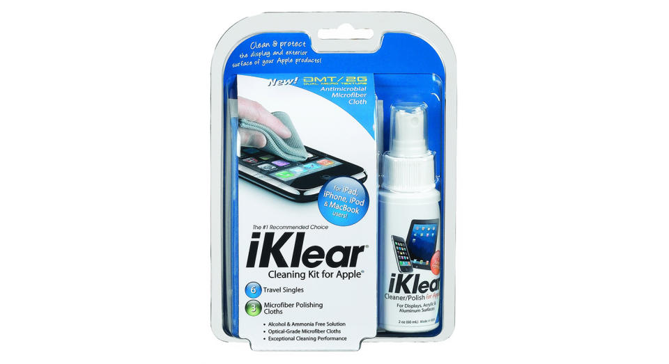 iKlear Cleaning Kit with Solution and Cleaning Cloth 