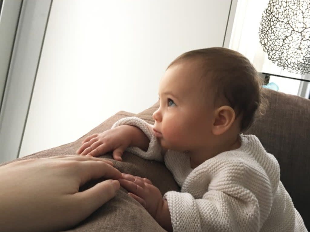 Sara Margani’s daughter Siena at nine months old (Sara Margani/Blu Genes Foundation)