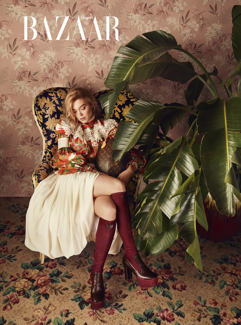 Lea Seydoux (Harper’s Bazaar UK/Alexi Lubomirski/PA)