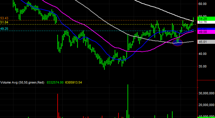 Western Digital (WDC) stock charts