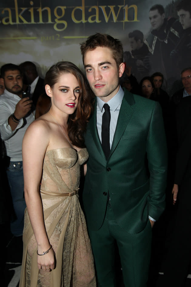 Twilight LA premiere: Robert Pattinson and Kristen Stewart both looked amazing – wer’e going to miss Bella and Edward. Sobs. Copyright [PA]