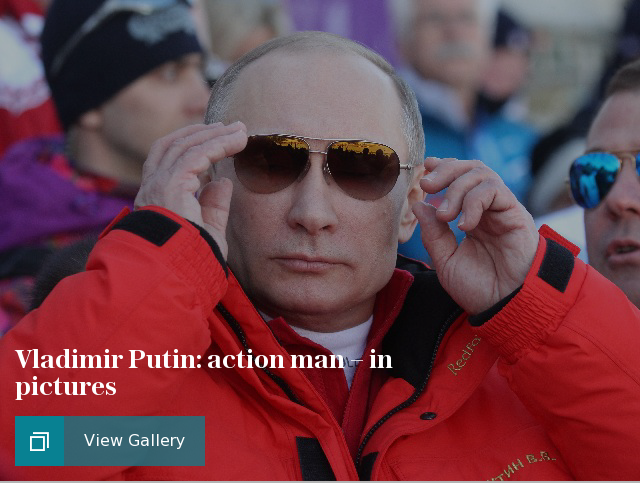 Vladimir Putin: action man – in pictures