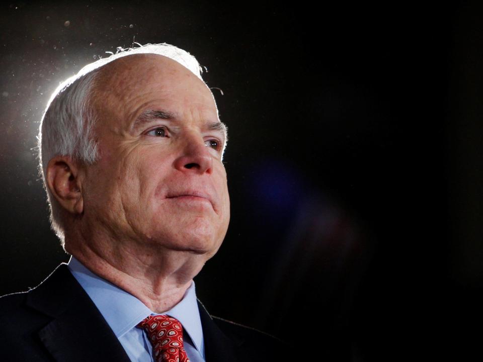 Read John McCain’s farewell letter in full