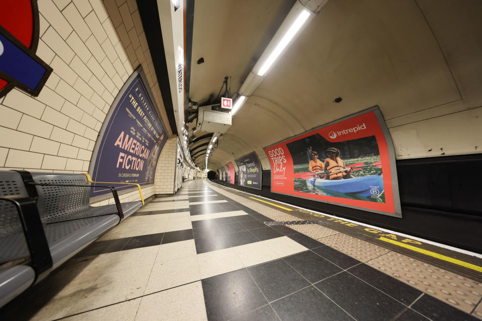 London Underground platform