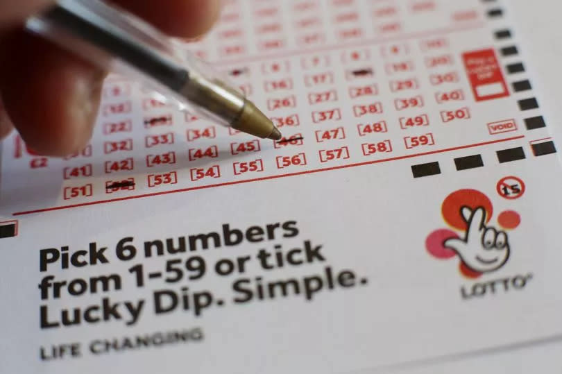 Tonight's Lotto jackpot is £2m