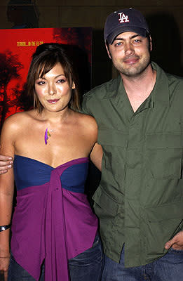 Lindsay Price and Jamie Elman at the LA premiere of Lions Gate's Cabin Fever