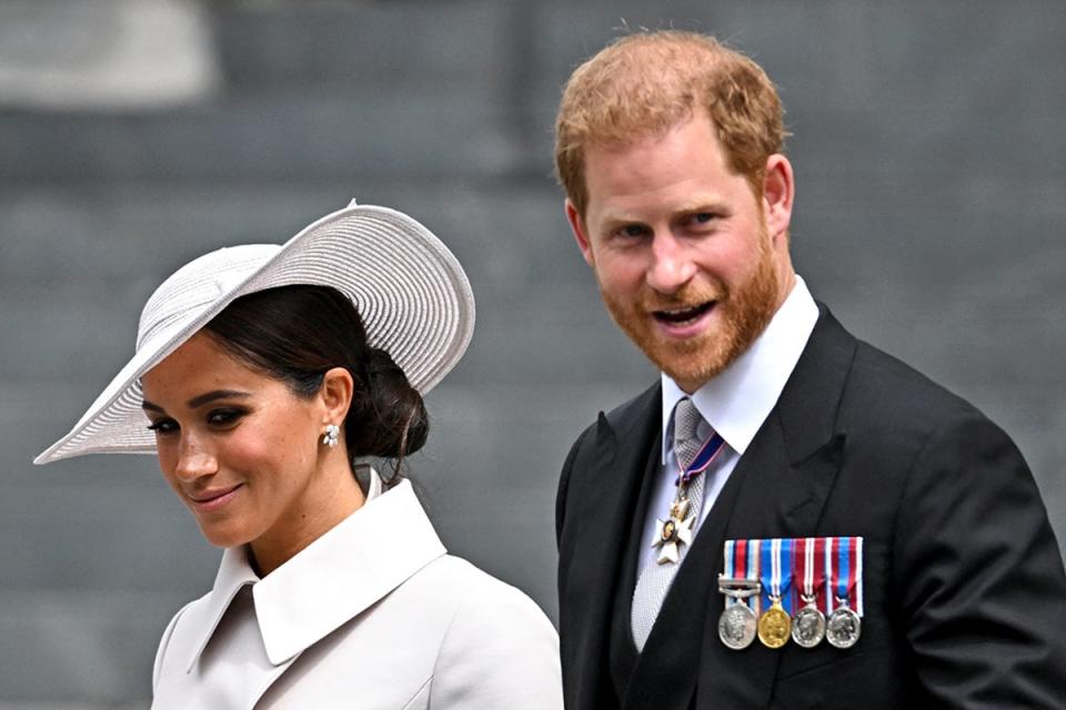 It was the couple’s first royal appearance in two years (Reuters)