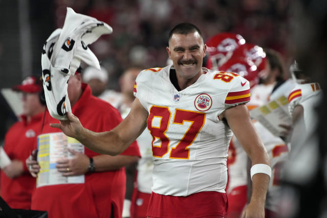 Tight end Travis Kelce wins free beer for his Kansas City Chiefs