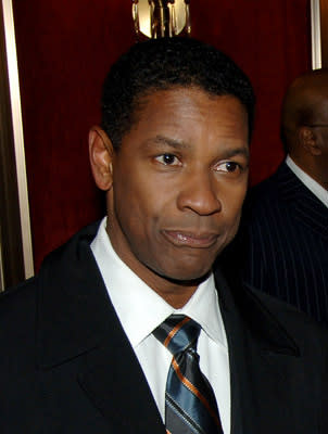 Denzel Washington at the NY premiere of Universal Pictures' Inside Man