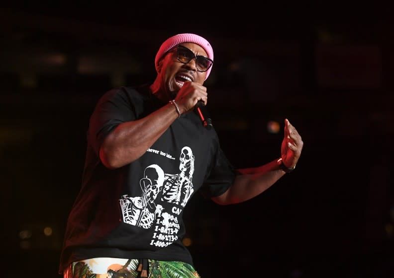 NEW ORLEANS, LOUISIANA - JULY 07: Timbaland performs in concert during 2019 ESSENCE Festival at Louisiana Superdome on July 07, 2019 in New Orleans, Louisiana. (Photo by Paras Griffin/Getty Images,)