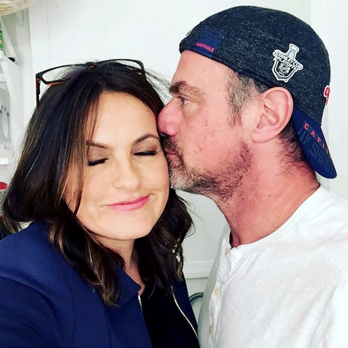 MARISKA HARGITAY & CHRISTOPHER MELONI