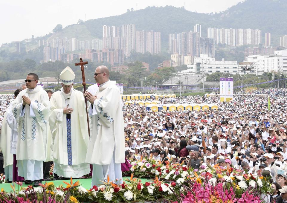 FOTOS: El Papa logró lo que nadie en Colombia