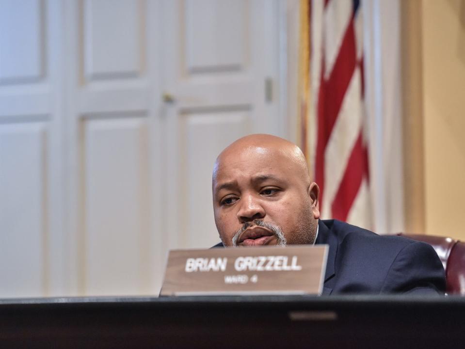 Ward 4 Councilman Brian Grizzell, seen here in this March 30, 2023 file photo, has voiced publicly that he is in favor of trash carts. Now that trash carts have been officially removed from the new long-term garbage contract, he told the Clarion Ledger he still plans to vote in favor.