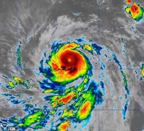 Category 5 Hurricane Jova, brewing south of Baja California,  may bring moisture to Southern California next week.