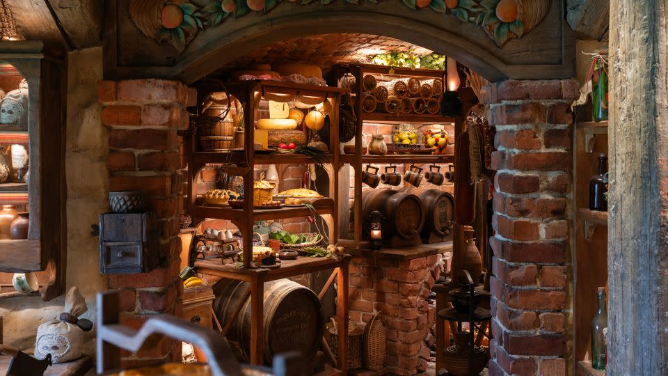 The Hobbit Holes have been decorated in detail by experts who worked on the original films. - Shaun Jeffers