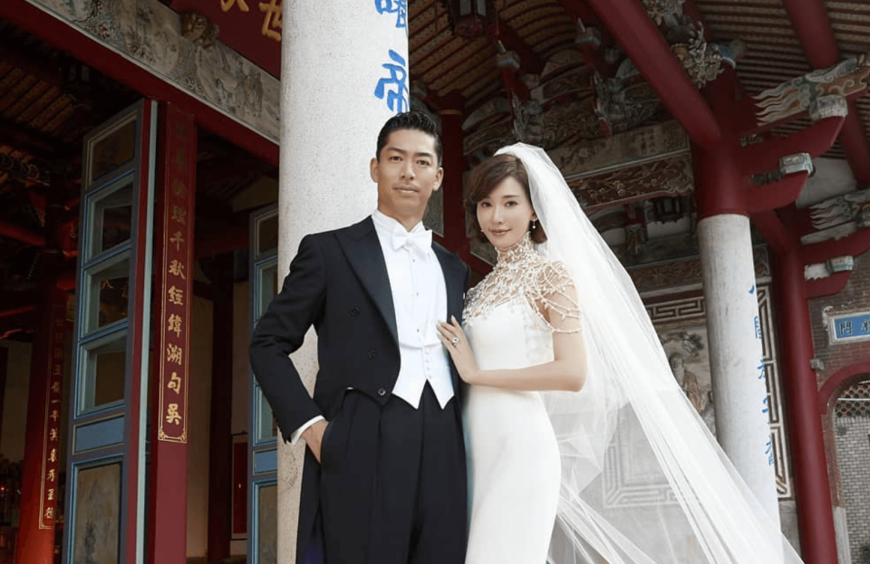 林志玲與日本放浪兄弟成員AKIRA結婚。（翻攝自林志玲IG）