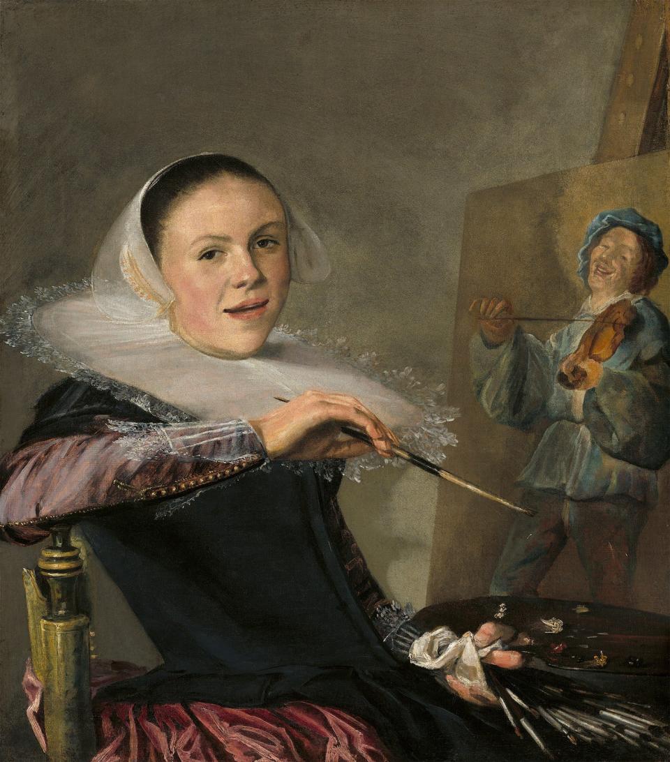 <span class="caption-text">Self-Portrait by Judith Leyster (1630)</span><span class="credit">National Gallery of Art</span>