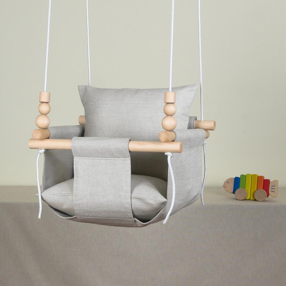 Natural Linen BabySwing