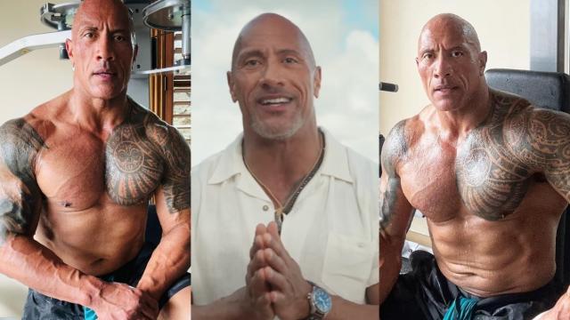 Carb up and takin' these sexy - Dwayne The Rock Johnson