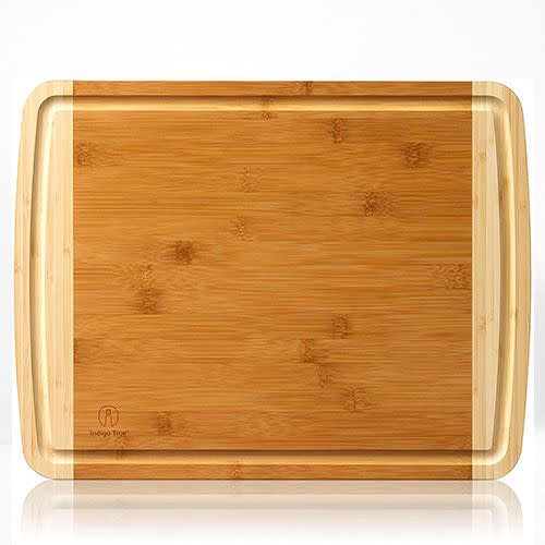 Indigo True Company Extra Large Bamboo Cutting Board