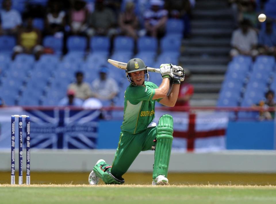 AB De Villiers became one of the stars of the game (Rebecca Naden/PA) (PA Archive)