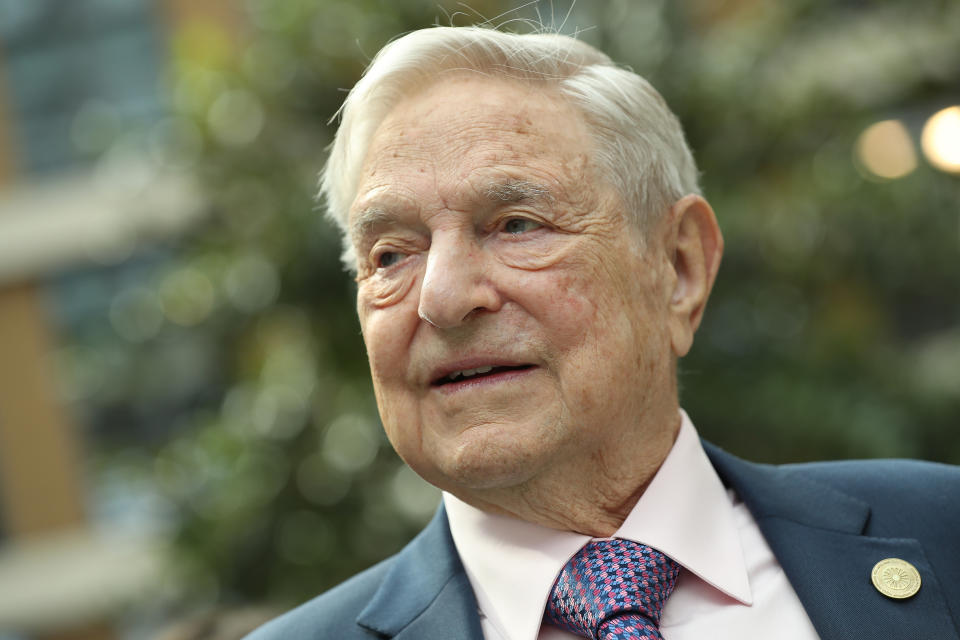 Financier and philanthropist George Soros attends the official opening of the European Roma Institute for Arts and Culture at the German Foreign Ministry on June 8, 2017, in Berlin. (Photo: Sean Gallup/Getty Images)