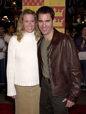 Eric McCormack and wife at the Westwood premiere of Warner Brothers' Harry Potter and The Sorcerer's Stone