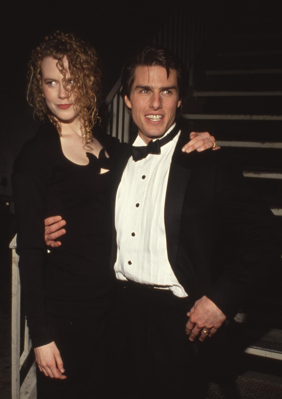 Tom Cruise and Nicole Kidman at the 63rd Annual Academy Awards March 25, 1991 