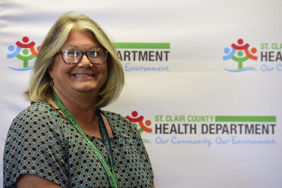Dr. Annette Mercante inside her office at the St. Clair Health Department in Port Huron on Tuesday, June 21, 2022.  Her last day with the county was Wednesday.