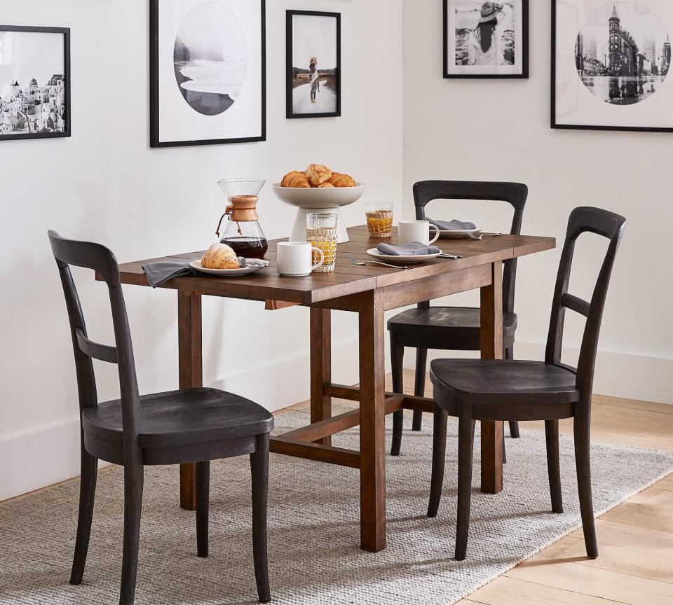 <p><a href="https://go.redirectingat.com?id=74968X1596630&url=https%3A%2F%2Fwww.potterybarn.com%2Fproducts%2Fmateo-drop-leaf-dining-table&sref=https%3A%2F%2Fwww.goodhousekeeping.com%2Fhome-products%2Fg44106547%2Fbest-drop-leaf-tables%2F" rel="nofollow noopener" target="_blank" data-ylk="slk:Shop Now;elm:context_link;itc:0;sec:content-canvas" class="link ">Shop Now</a></p><p>Mateo Drop Leaf Dining Table</p><p>$599.00</p><p>potterybarn.com</p>