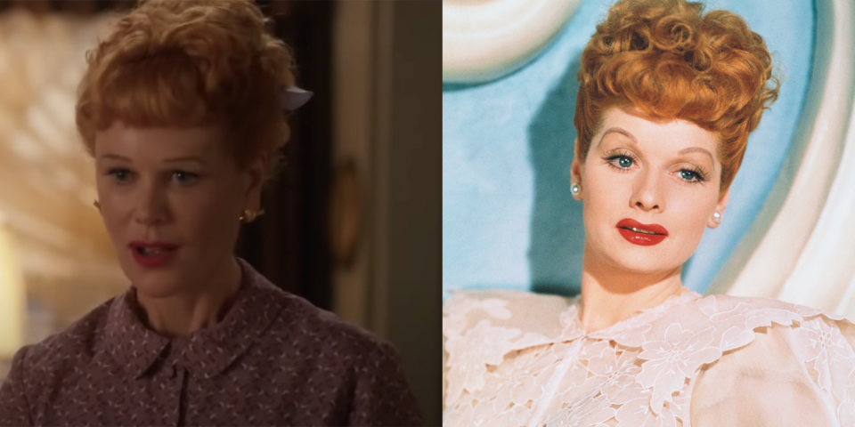 Nicole Kidman as Lucille Ball