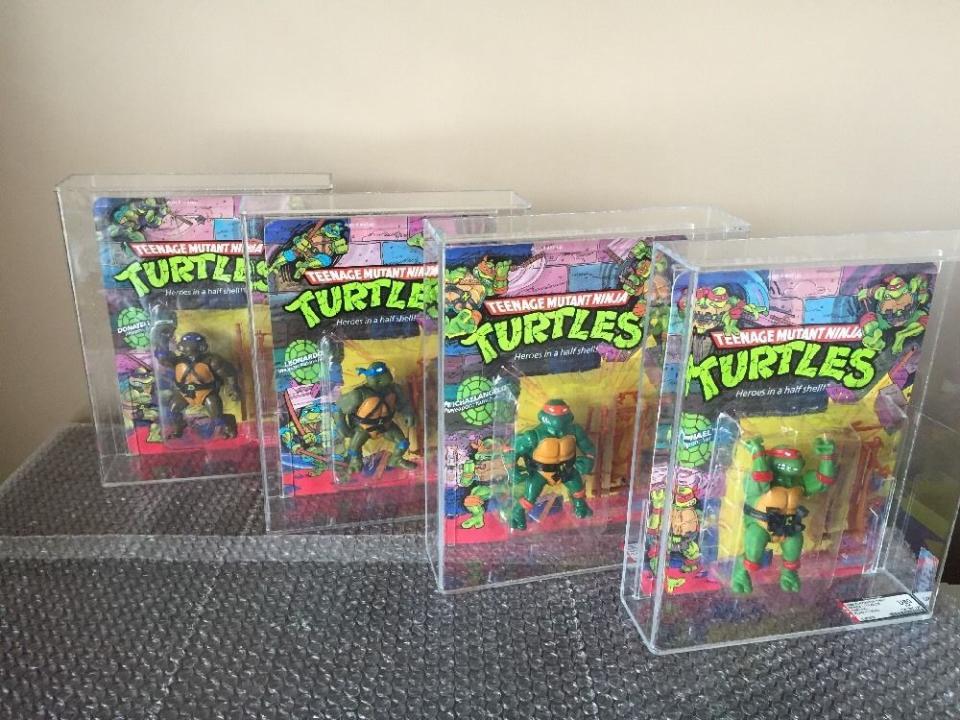 Teenage Mutant Ninja Turtles 1980s Action Figures: Prices Vary