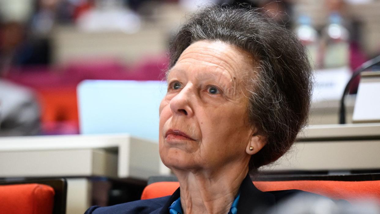 Princess Anne Princess Royal attends the first day of the 142nd IOC Session