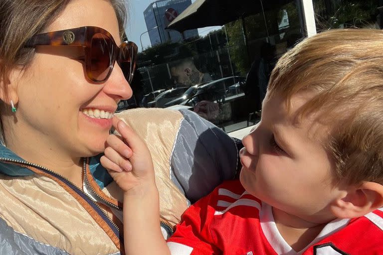 Marcela Kloosterboer mostró por primera vez la carita de su hijo Otto por sus 4 años: “Te amo tanto”