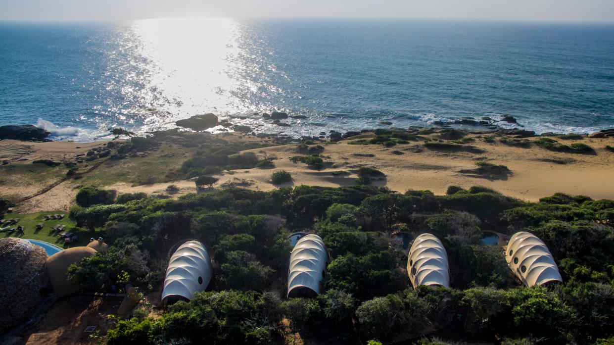 Nestled on the southernmost tip of Sri Lanka, next to Yala National Park, Wild Coast Tented Lodge is a total escape [Photo: Normadic Resorts]