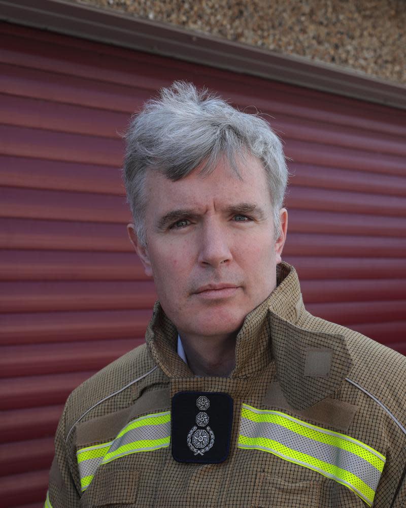 Commissioner of the London fire brigade, Andy Roe.