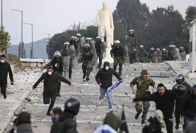 Greece Macedonia Protest