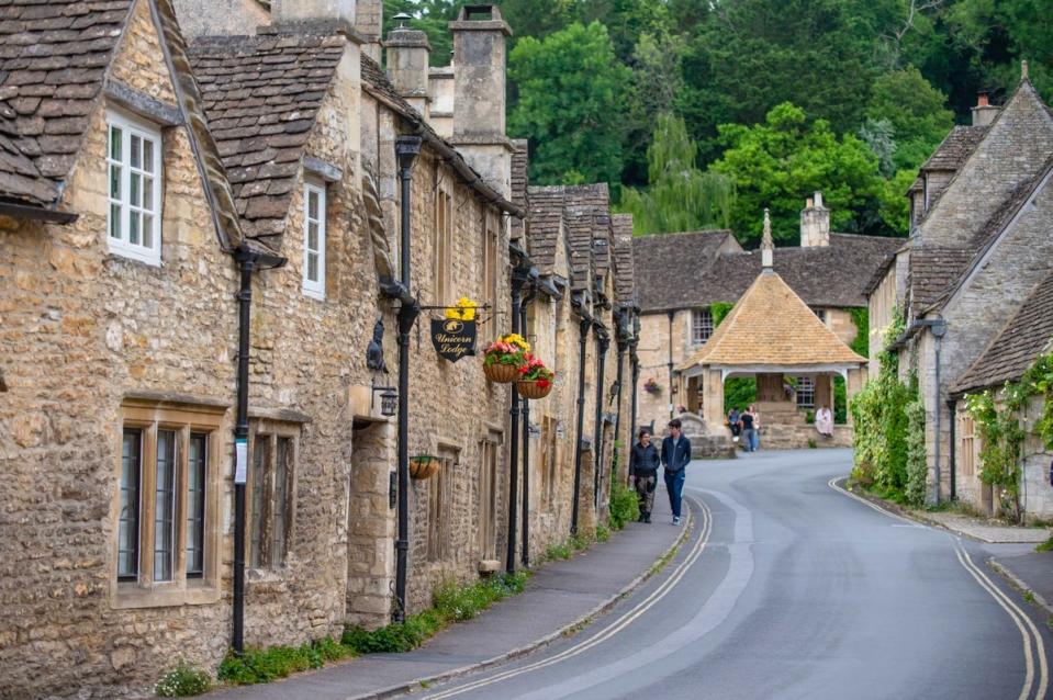 Views around Castle Combe in Wiltshire (SWNS)