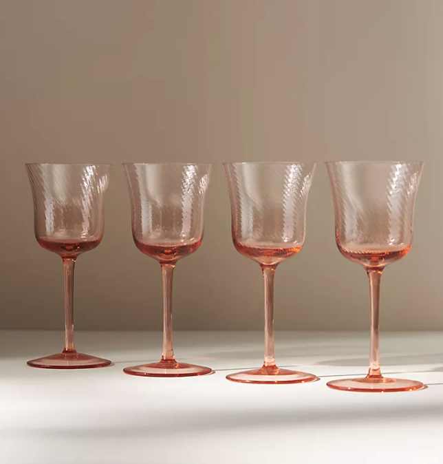 Vista Wine Glasses, Set of 4. Image via Anthropologie.