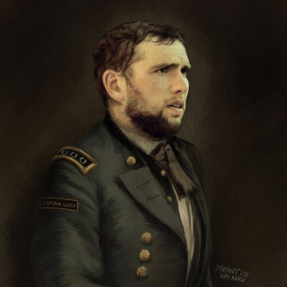 Capt. Andrew Luck isn't as clever as he thinks he is, at least when it comes to trying to represent the Civil War era, said Dr. Michael Adams, a professor of English at Indiana University.