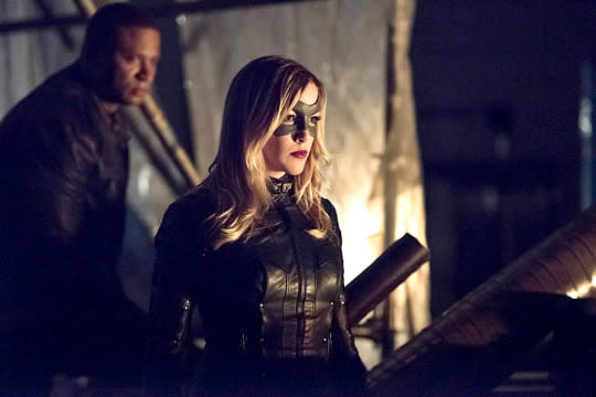 David Ramsey as John Diggle and Katie Cassidy as Black Canary