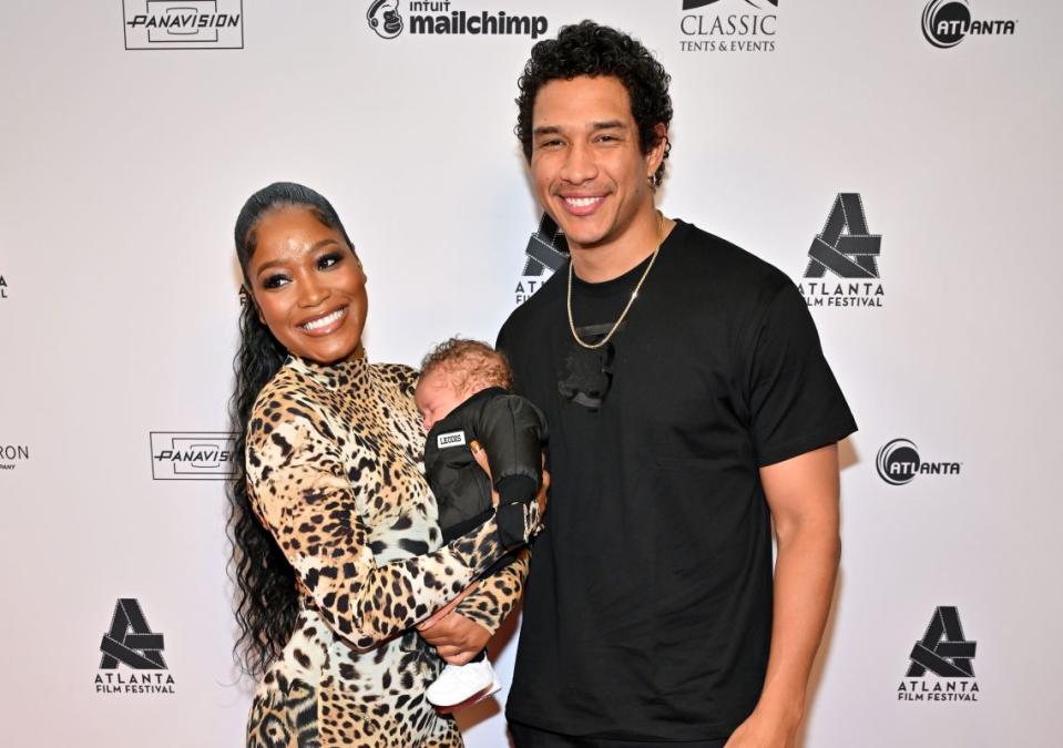 <p>Photo by Derek White/WireImage</p><p><strong>Keke Palmer </strong>and <strong>Darius Jackson</strong> welcomed a baby boy on Feb. 25, with the infant <a href="https://www.instagram.com/p/CpLyeXgsON0/?igshid=NzZhOTFlYzFmZQ==" rel="nofollow noopener" target="_blank" data-ylk="slk:making his Instagram debut;elm:context_link;itc:0;sec:content-canvas" class="link ">making his Instagram debut</a> just 48 hours later. The birth came just a little over a month after Palmer let the sex of her soon-to-be child slip <a href="https://pagesix.com/2023/01/26/pregnant-keke-palmer-reveals-babys-sex-during-jimmy-fallon-interview/" rel="nofollow noopener" target="_blank" data-ylk="slk:during an appearance;elm:context_link;itc:0;sec:content-canvas" class="link ">during an appearance</a> on <em>The Tonight Show</em>. Whoops!</p>