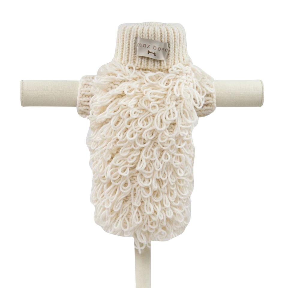 Max-Bone Curly Knit Jumper