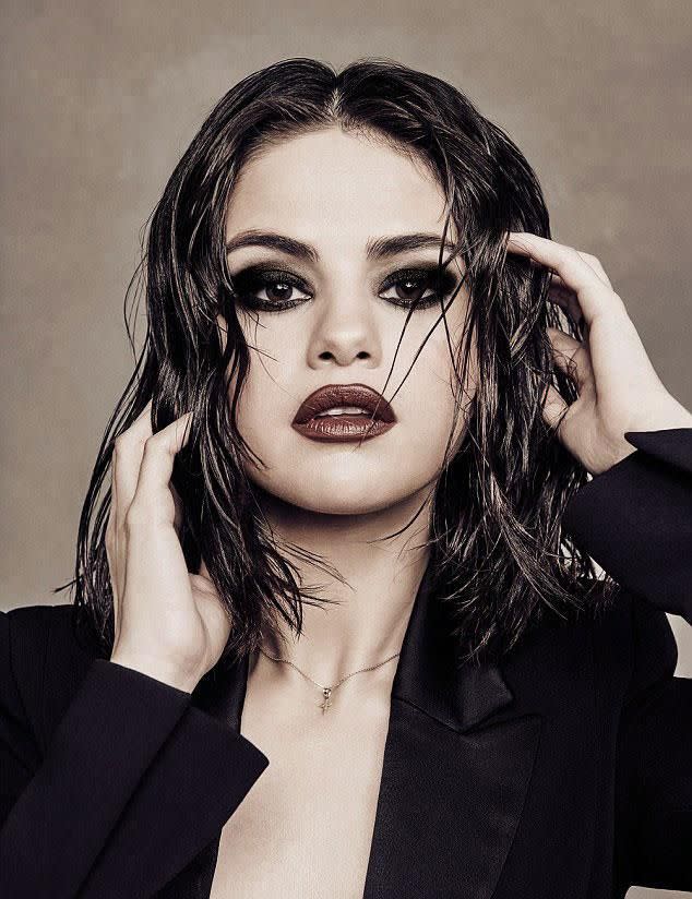 Selena has confirmed she's back with Justin. Source: Ruven Afanador/Billboard