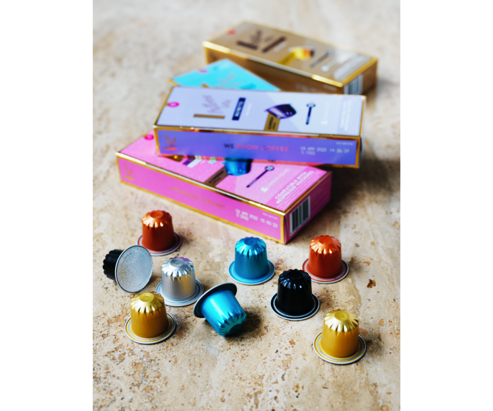 Capsules include a range of 18 blends and single origins for Nespresso original machines. Photo: Vittoria