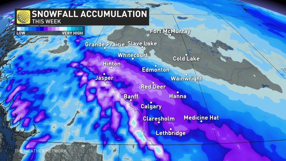 Alberta snow outlook